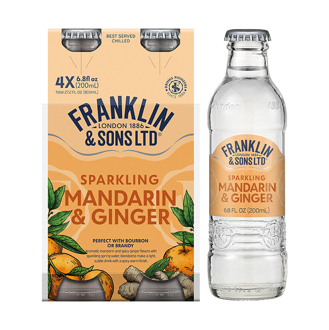 Sparkling Mandarin & Ginger | Franklin & Sons