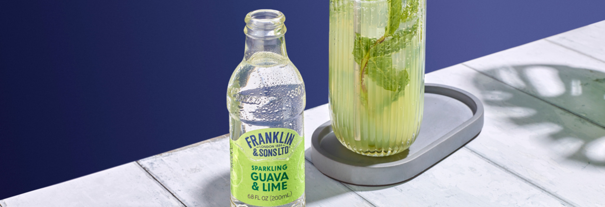 Franklin & Sons Guava & Lime Coconut Mojito cocktail