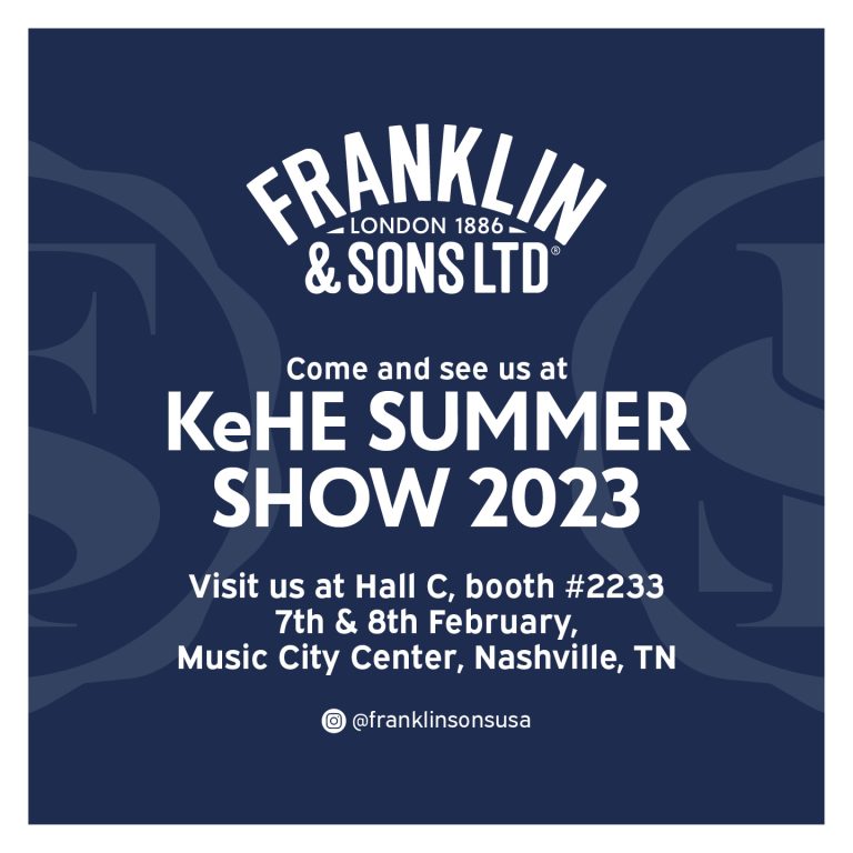 Franklin & Sons head to KeHE Summer Tradeshow