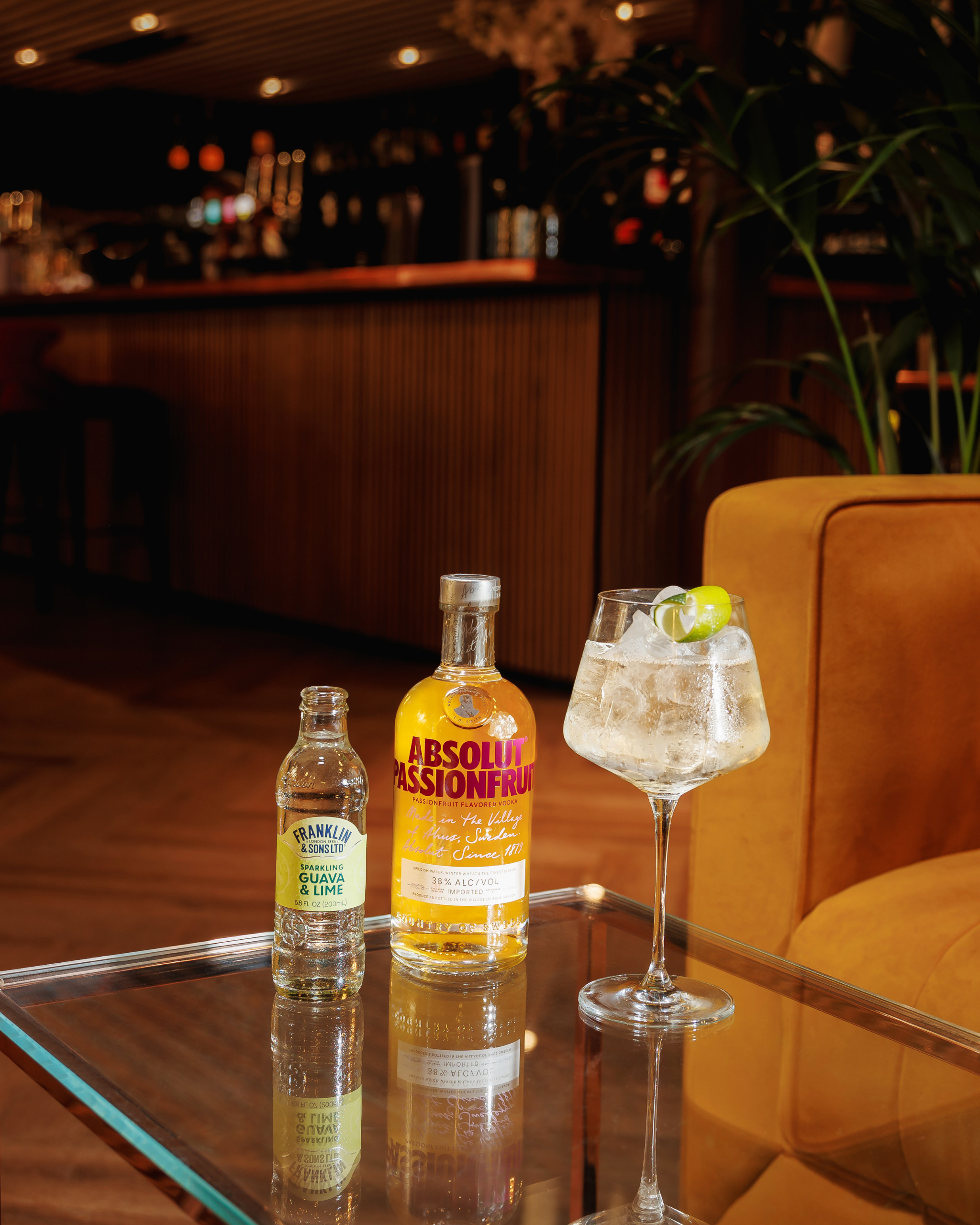 Passionfruit & Guava Spritz