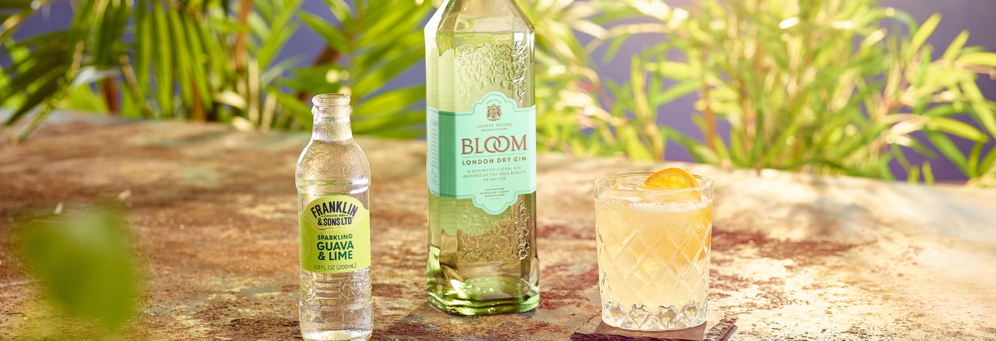 Summer Spritz cocktail recipe next to Franklin & Sons Sparkling Guava & Lime | Franklin & Sons US